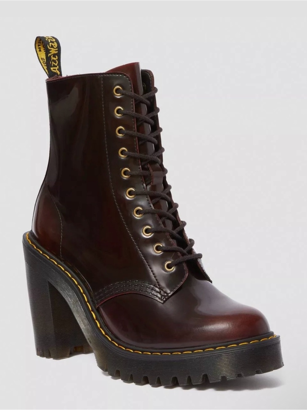 KENDRA WOMEN'S ARCADIA LEATHER HEELED BOOTS